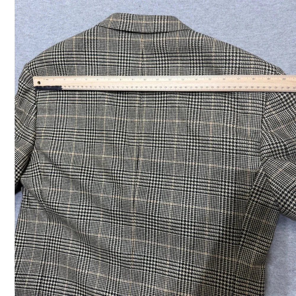 Isaia Napoli 100% Marco G Cashmere Blazer Sport Coat 42 Brown Glen Plaid Italy
